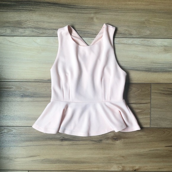 Miss Selfridge Tops - Miss Selfridge Pink Sleeveless Top Size 10